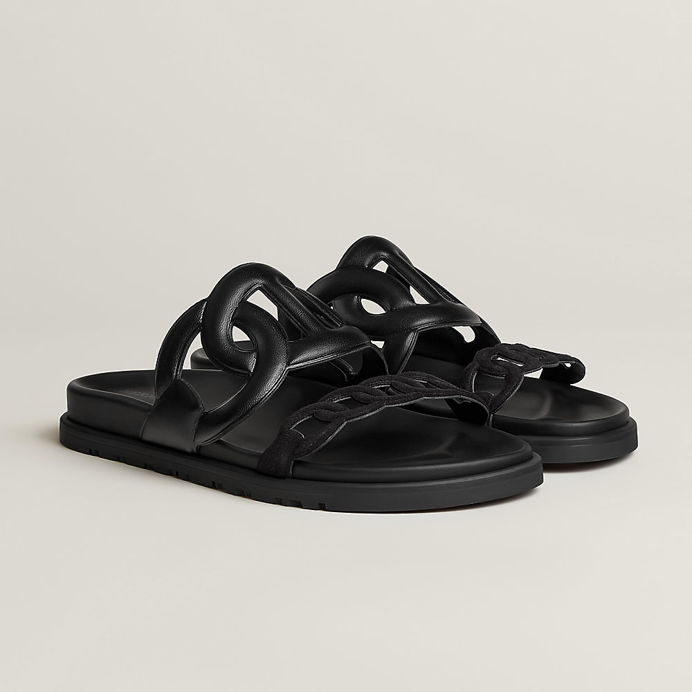 Extra sandal - Black | Hermès UK